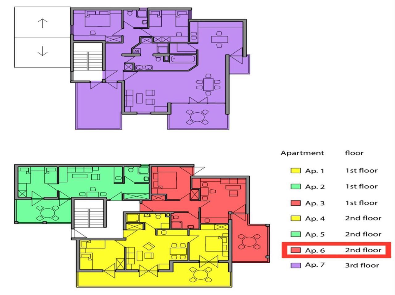 Beach Penthouse Diamond أوميس الغرفة الصورة